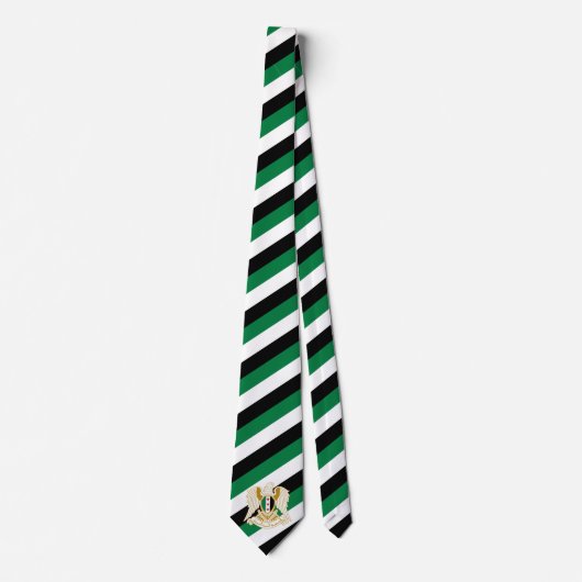 Syrien trotzt Krawatte, Unabhängigkeit, syrische F Krawatte (Vorderseite)