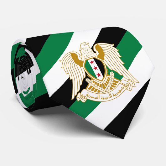 Syrien trotzt Krawatte, Unabhängigkeit, syrische F Krawatte (Gerollt)