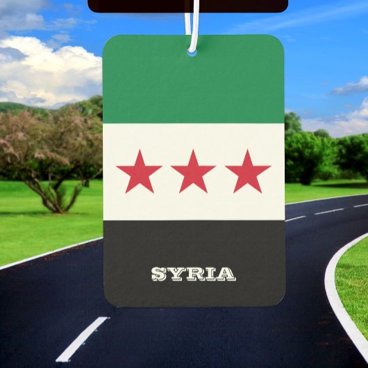 Syrien Unabhängigkeit, Freshener der Luft, syrisch Autolufterfrischer
