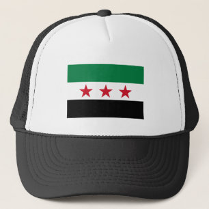 Syrien, Unabhängigkeit, syrische Flagge /patriotis Truckerkappe