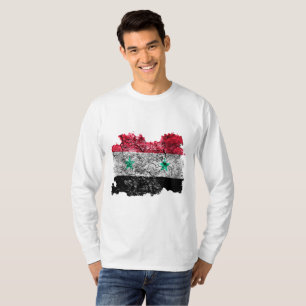 Syrien Vintage Flag T-Shirt