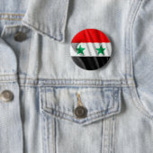 Syrienflagge 2-Zoll-Rundschaltfläche Button (Beispiel)