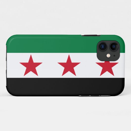 Syrienflagge Case-Mate iPhone Hülle (Rückseite (Horizontal))