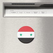 Syrienflagge Magnet (In Situ (Geschirrspüler))