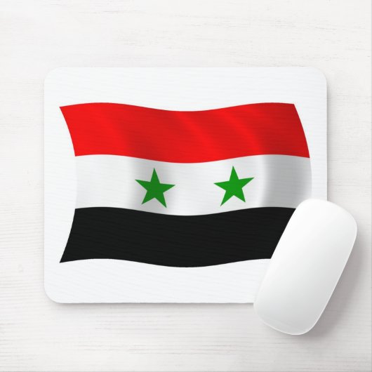 Syrienflagge Mousepad (Mit Mouse)