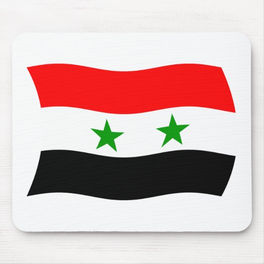 Syrienflagge Mousepad (Vorne)
