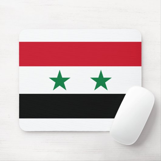Syrienflagge Mousepad (Mit Mouse)