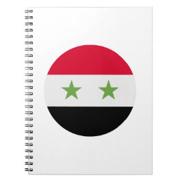 Syrienflagge Notizblock