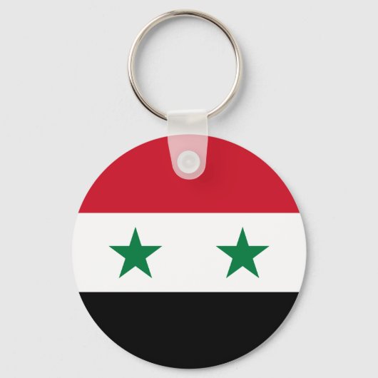 Syrienflagge Schlüsselanhänger (Vorderseite)