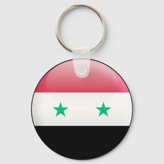 Syrienflagge Schlüsselanhänger (Vorderseite)