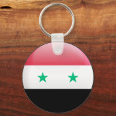 Syrienflagge Schlüsselanhänger (Vorderseite)