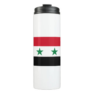 Syrienflagge Thermosbecher