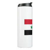 Syrienflagge Thermosbecher (Nach links gedreht)