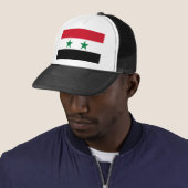Syrienflagge Truckerkappe (Beispiel)