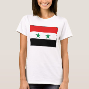 Syrienflagge x Karte T - Shirt