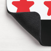 Syrienflaggenmaus Mousepad (Ecke)