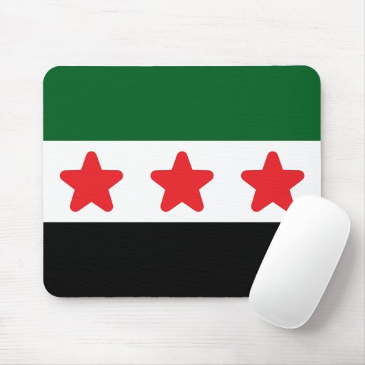 Syrienflaggenmaus Mousepad (Mit Mouse)