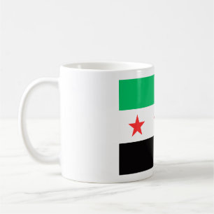 Syriens neue Freiheit Syrien - Fahne nach der Revo Kaffeetasse