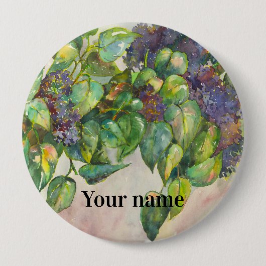 Syringa Button (Vorderseite)