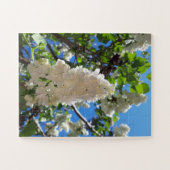 Syringa, White Lilac Blume Tree Puzzle (Horizontal)