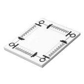 Syringe Notepad Notizblock (Rotiert)