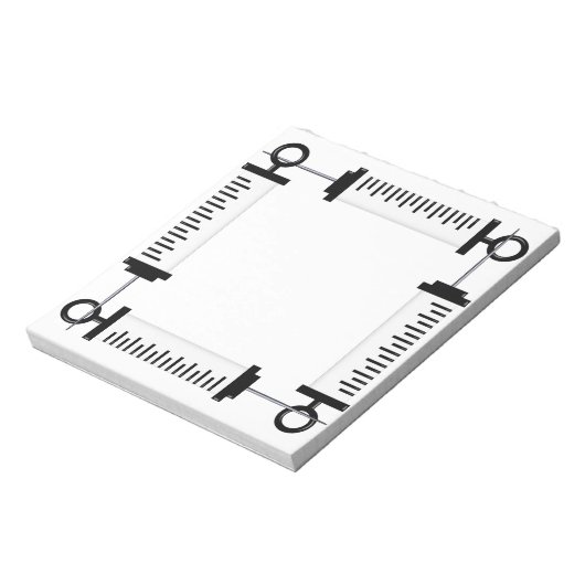 Syringe Notepad Notizblock (Rotiert)