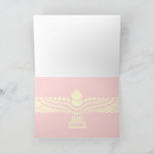 Syrisch-Aramäisches Volk, syrische Flagge Karte (Innenseite)