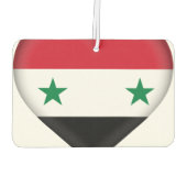 syrische Flagge Autolufterfrischer (Rückseite)