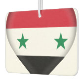 syrische Flagge Autolufterfrischer (Links)