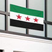 Syrische Flagge Banner (Äußeres Gebäude)