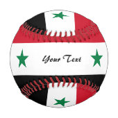 syrische Flagge Baseball (Rückseite)