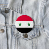Syrische Flagge Button (Beispiel)