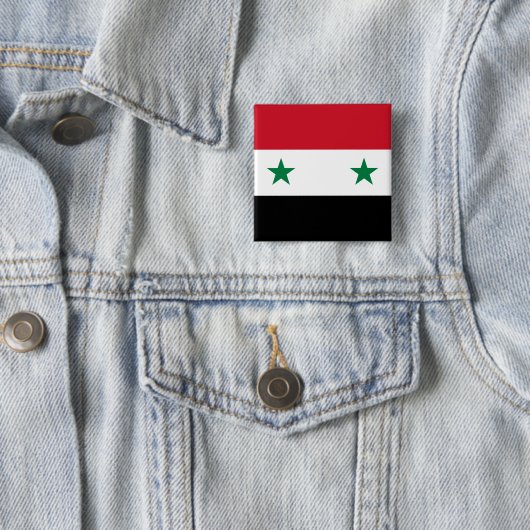 syrische Flagge Button (Beispiel)