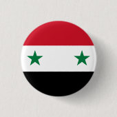 syrische Flagge Button (Vorderseite)