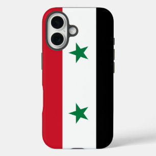 syrische Flagge iPhone 16 Hülle