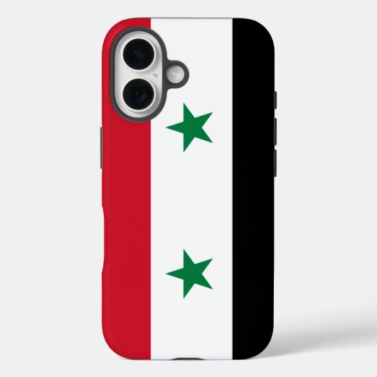 syrische Flagge Case-Mate iPhone Hülle (Rückseite)