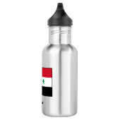 syrische Flagge Edelstahlflasche (Rechts)