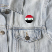 Syrische Flagge, Flagge Syriens Button (Beispiel)
