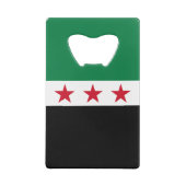 Syrische Flagge Geldbeutel Flaschenöffner (Rückseite)