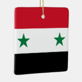 syrische Flagge Keramikornament (Rechts)