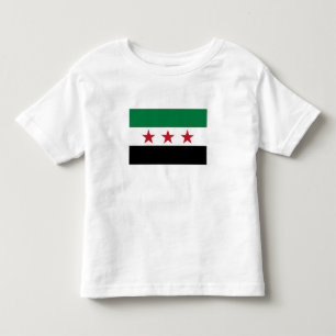 Syrische Flagge Kleinkind T-shirt