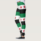 Syrische Flagge Leggings (Links)