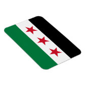 Syrische Flagge Magnet (Rechte Seite)