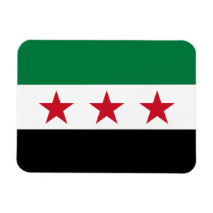 Syrische Flagge Magnet