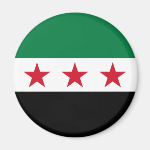 Syrische Flagge Magnet