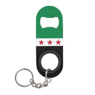 Syrische Flagge Mini Flaschenöffner