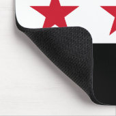 Syrische Flagge Mousepad (Ecke)