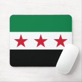 Syrische Flagge Mousepad (Mit Mouse)