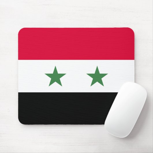 Syrische Flagge Mousepad (Mit Mouse)