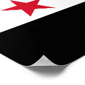 Syrische Flagge Poster (Ecke)